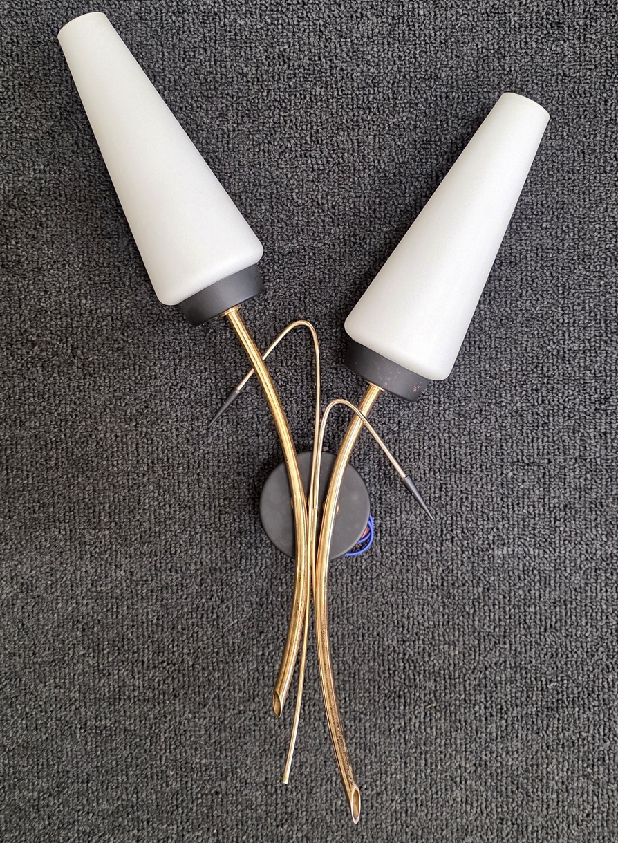 Two pairs of Maison Arlus Wall Lights